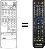 Télécommande équivalente JVC RM-C707