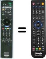 Télécommande équivalente RM-ED033