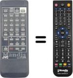 Télécommande équivalente RM-RX1001