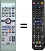 Télécommande équivalente JVC RM-SHXZ10A