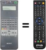 Télécommande équivalente RMT-257