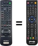 Télécommande équivalente Sony KV-14V6A