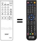 Télécommande équivalente Sony A-1470-816A