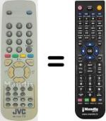 Télécommande équivalente JVC AV21BF11S