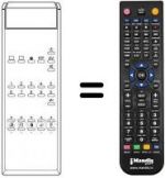 Télécommande équivalente Radiomarelli RM215