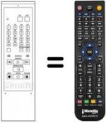 Télécommande équivalente REMCON472