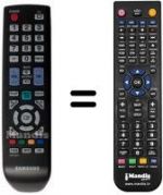 Télécommande équivalente BN59-00857A