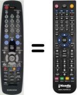 Télécommande équivalente Samsung LE23R41