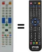 Télécommande équivalente BN59-01078A
