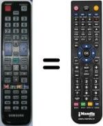Télécommande équivalente Samsung UE19C4000