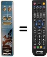 Télécommande équivalente REMCON285