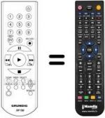 Télécommande équivalente REMCON1187