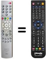 Télécommande équivalente Seleco ON8430SC