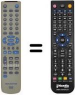 Télécommande équivalente REMCON1374
