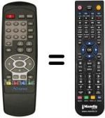 Télécommande équivalente REMCON918