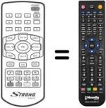 Télécommande équivalente REMCON831