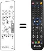 Télécommande équivalente REMCON465