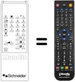 Télécommande équivalente REMCON793