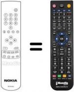 Télécommande équivalente Nokia ST37HE