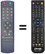 Télécommande équivalente REMCON1127