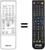Télécommande équivalente REMCON137