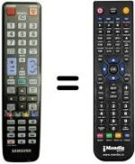 Télécommande équivalente REMCON263