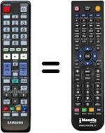 Télécommande équivalente Samsung AH59-02298A