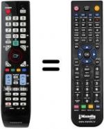 Télécommande équivalente Samsung UE40B8090XW/XZG