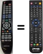 Télécommande équivalente BN59-00854A