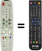Télécommande équivalente Samsung LE32A455C1D / /XKS