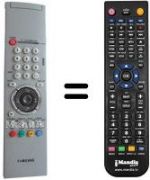 Télécommande équivalente Samsung AA59-00143A