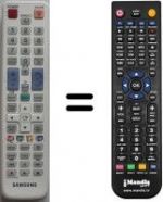Télécommande équivalente Samsung LE46N73BDX/XEU