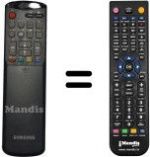 Télécommande équivalente Samsung AA59-10020M