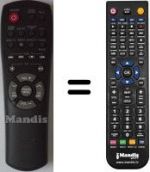 Télécommande équivalente Samsung AH59-00004B