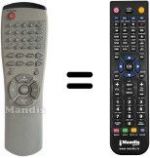 Télécommande équivalente Samsung AH59-00063B