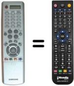 Télécommande équivalente Samsung BN59-00378B