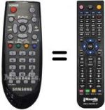 Télécommande équivalente Samsung BN59-00963A