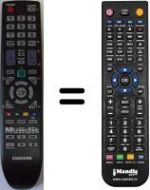 Télécommande équivalente Samsung B2230 HD
