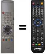Télécommande équivalente Samsung MD5900340A