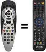 Télécommande équivalente Samsung MF5900301A