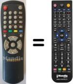 Télécommande équivalente AA59-10129C