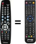 Télécommande équivalente Samsung LE52A550P1R/XUA