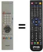Télécommande équivalente Samsung AA59-00266A