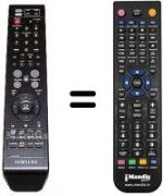 Télécommande équivalente Samsung LE40S71B