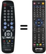 Télécommande équivalente Samsung BN5900676A