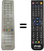 Télécommande équivalente Samsung BN59-01092A