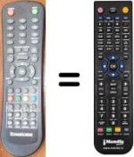 Télécommande équivalente Schaub Lorenz LT154-130DBU