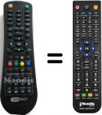 Télécommande équivalente SEELTECH STD22-15DB4