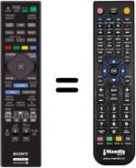 Télécommande équivalente Sony RM-ADP121
