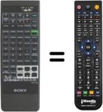 Télécommande équivalente RM-Y133